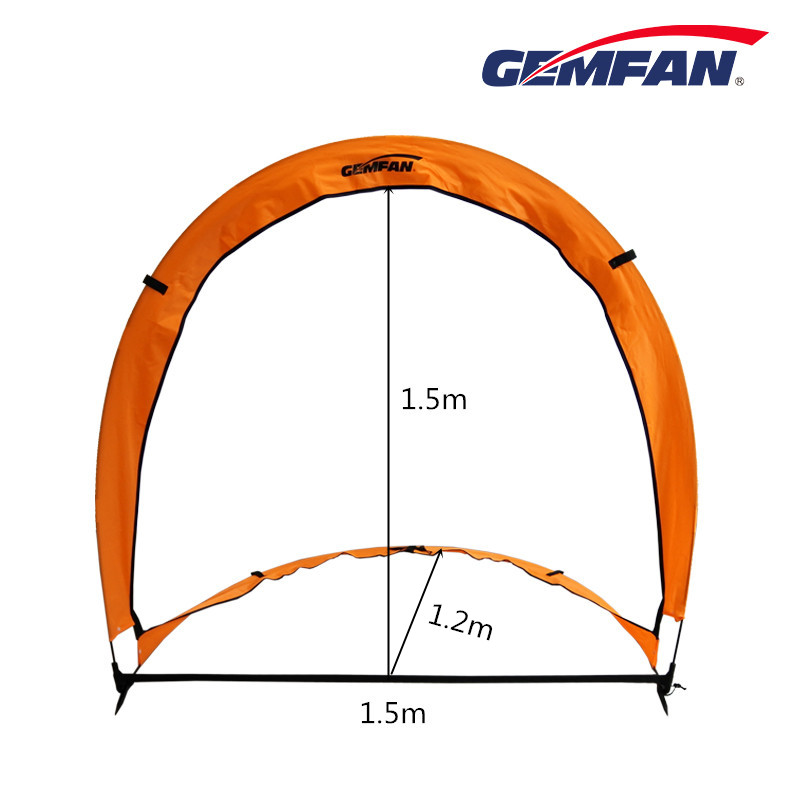 Drone Racing Flag - Gemfan Collapsible Fiberglass Poles Dual-Purpose Airgates