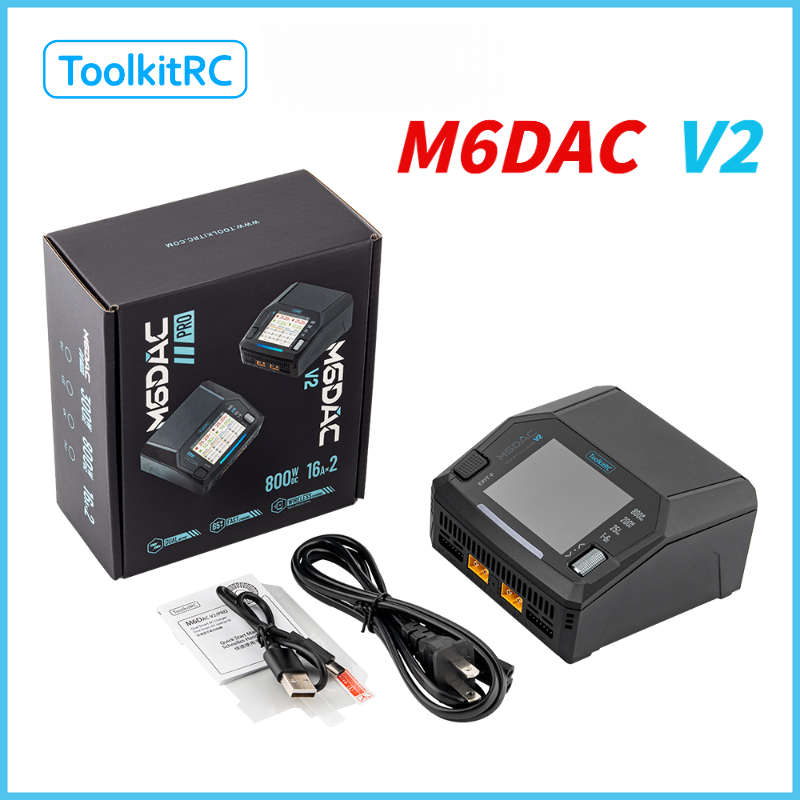 ToolkitRC M6DAC V2 RC Car 7.4v - Drone Racing Charger recension och pris