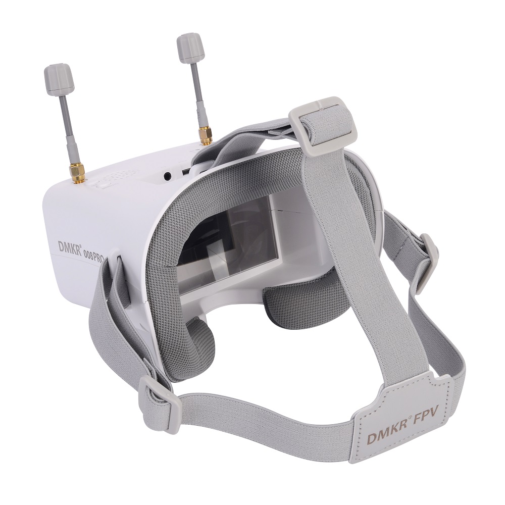 Original 008D PRO White FPV Go - Drone Racing Goggles recension och pris