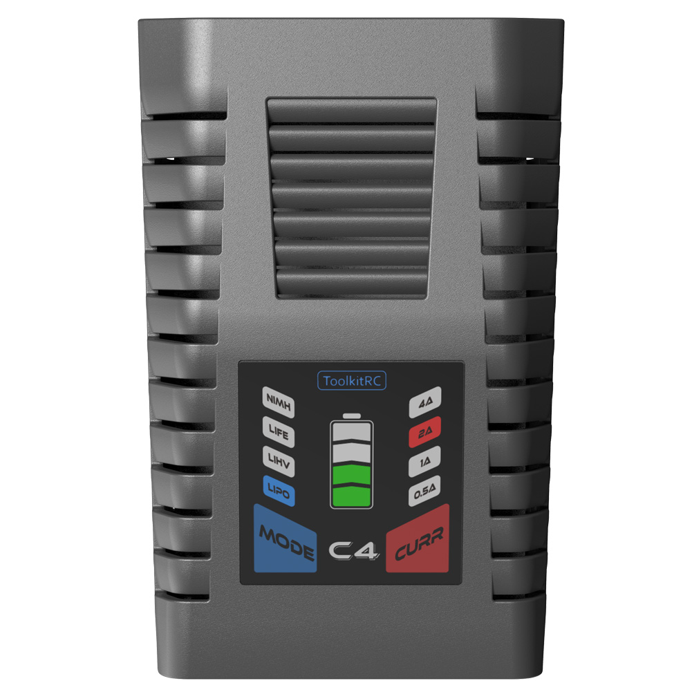 ToolkitRC C4 Charger 50W 5A AC - Drone Racing Charger recension och pris