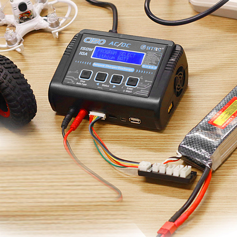 HTRC C150 150W 10A Smart Charg - Drone Racing Charger recension och pris