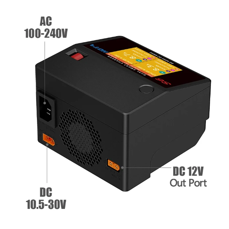 SkyCityFPV  HOTA S6 AC 400W 15 - Drone Racing Charger recension och pris