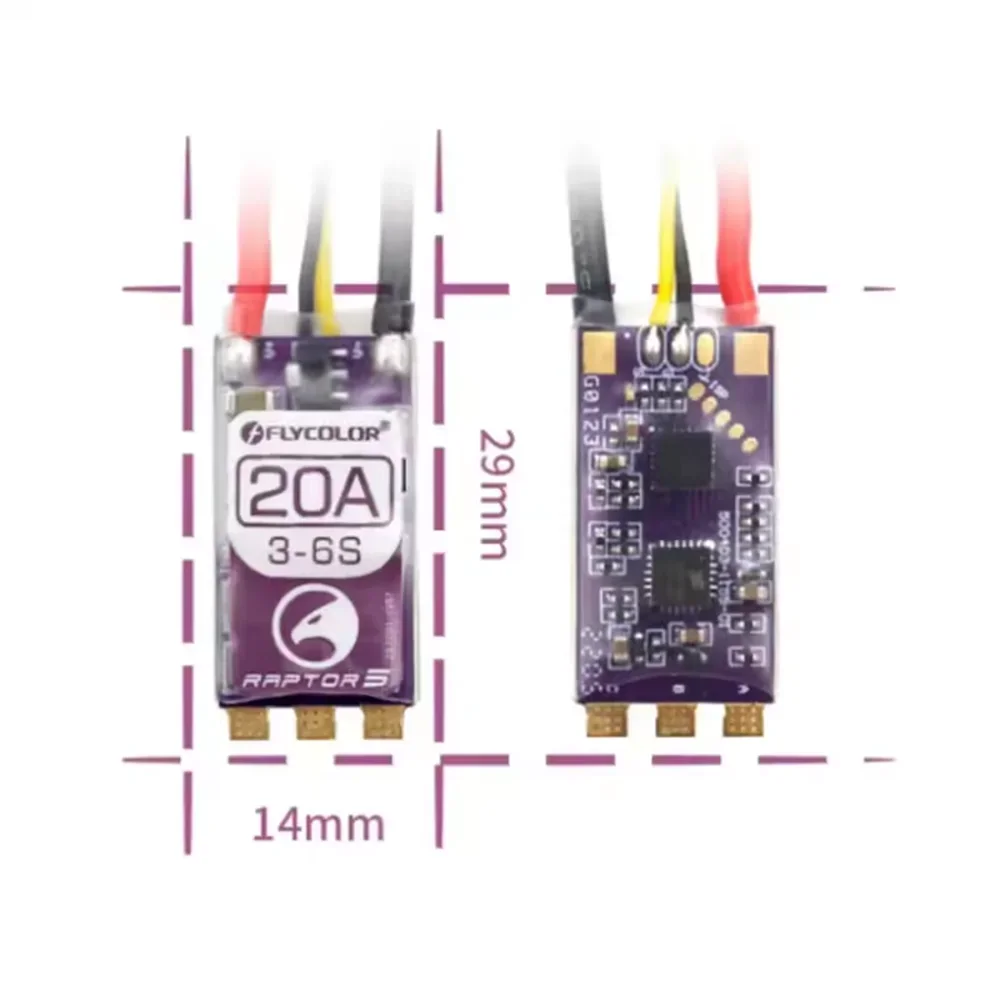 FLYCOLOR Raptor 5 20A 35A 45A  - Drone Racing Esc recension och pris