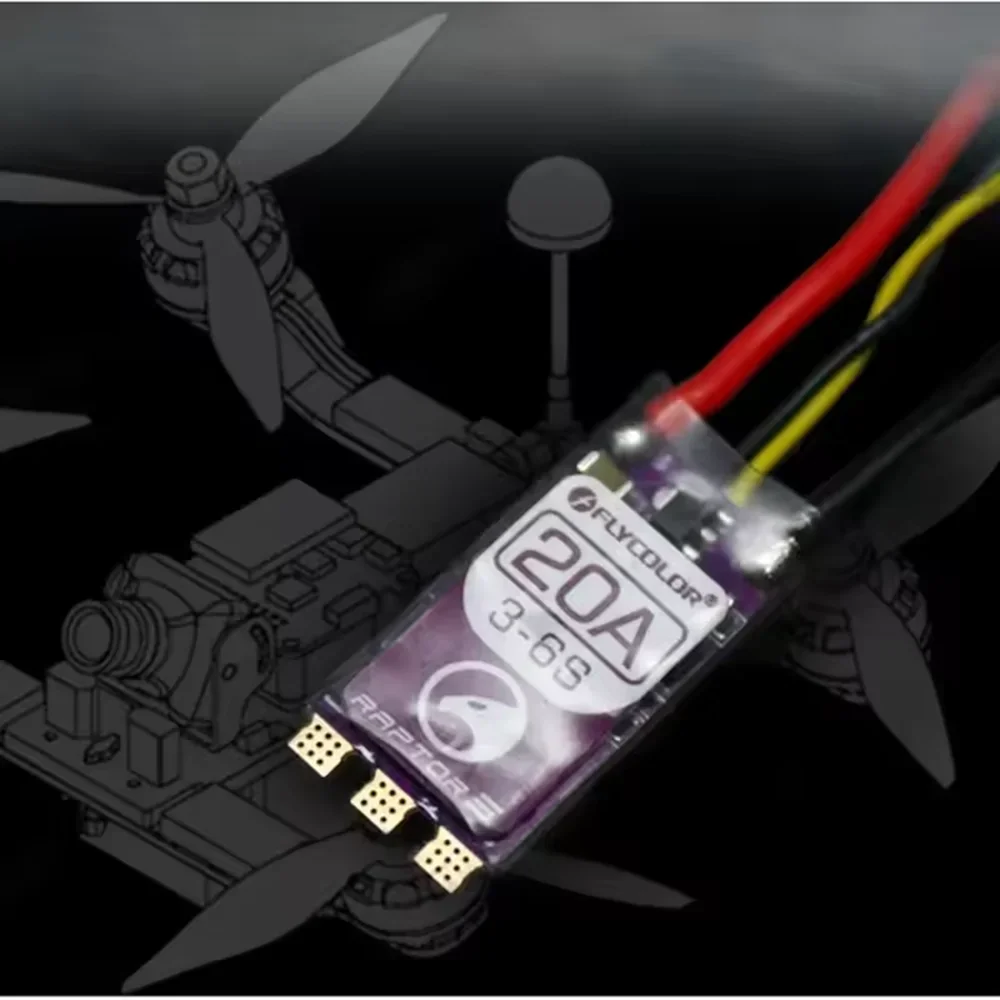 FLYCOLOR Raptor 5 20A 35A 45A  - Drone Racing Esc recension och pris