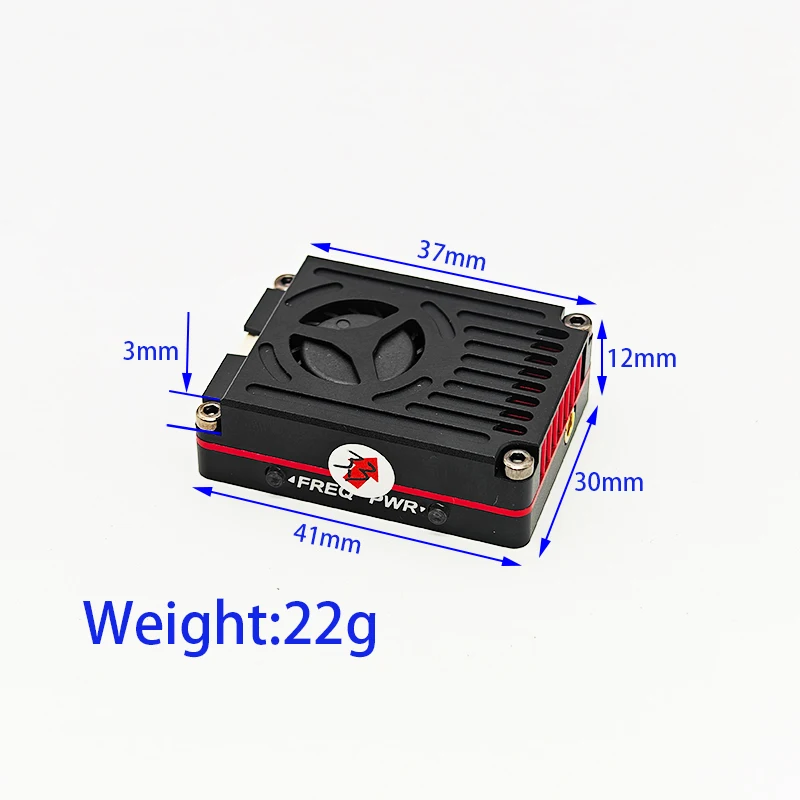 3.3G 3W FPV VTX 16CH 3000mw FP - Drone Racing Transmitter recension och pris