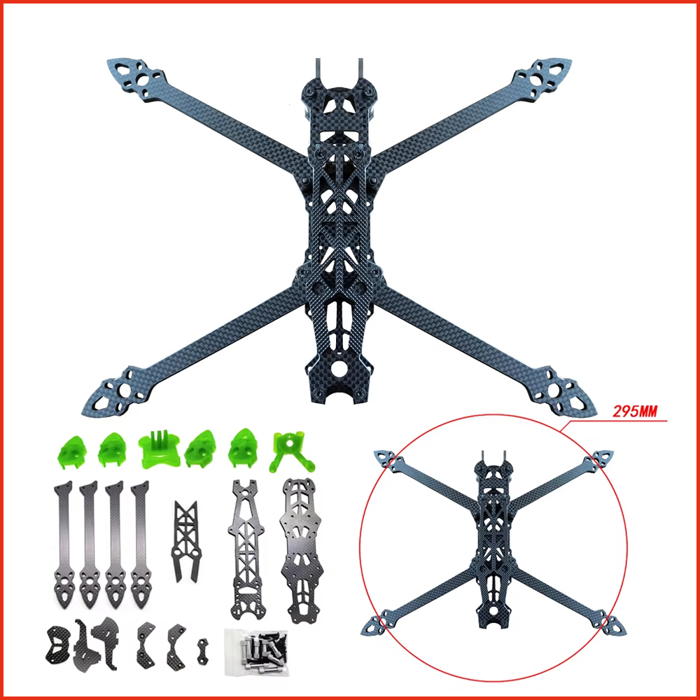 1pcs Mark4 Mark 4 HD 7inch 295 - Drone Racing Frame recension och pris