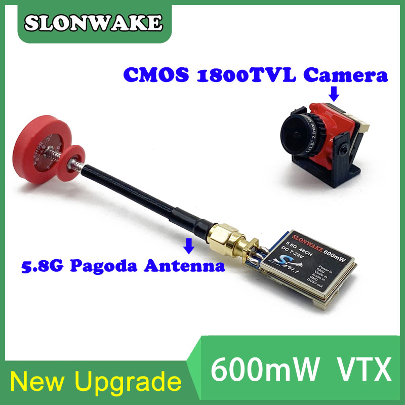 Ready to use 5.8G 48CH 600mW v - Drone Racing Transmitter recension och pris