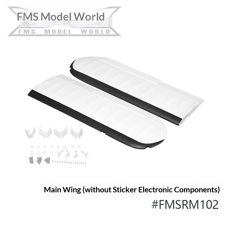 FMS RC Plane Decals For 1700mm - Drone Racing Motor recension och pris