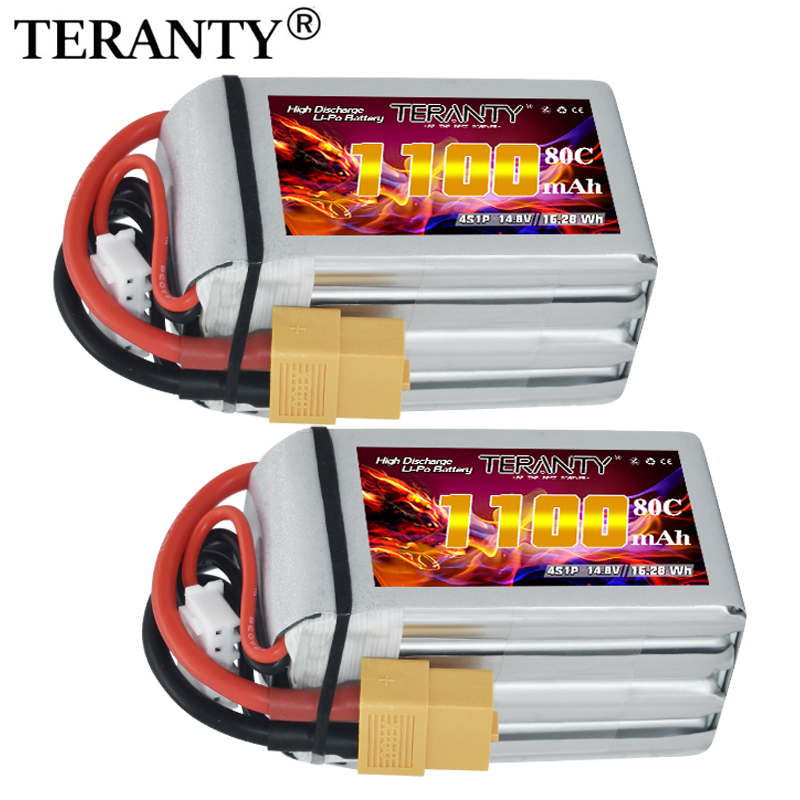 TERANTY 4S 1100mAh 80C/160C Li - Drone Racing Battery recension och pris