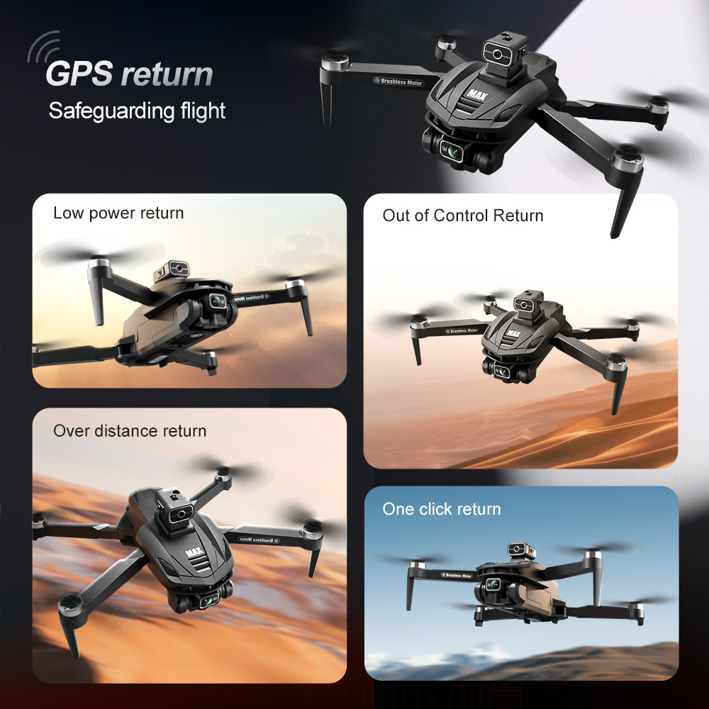 V168 PRO Max GPS Drone 8K Prof - Drone Racing Camera recension och pris