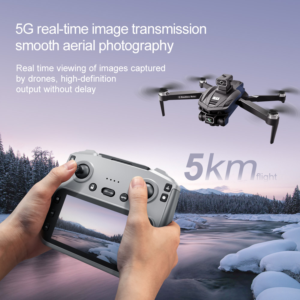 V168 PRO Max GPS Drone 8K Prof - Drone Racing Camera recension och pris