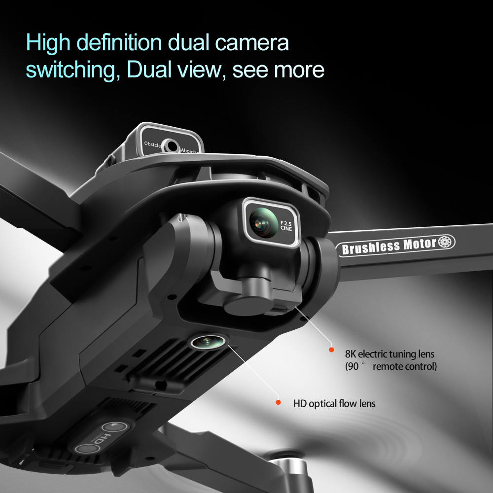 V168 PRO Max GPS Drone 8K Prof - Drone Racing Camera recension och pris