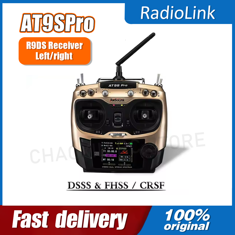 Radiolink AT9SPro 12CH 2.4G DS - Drone Racing Battery recension och pris