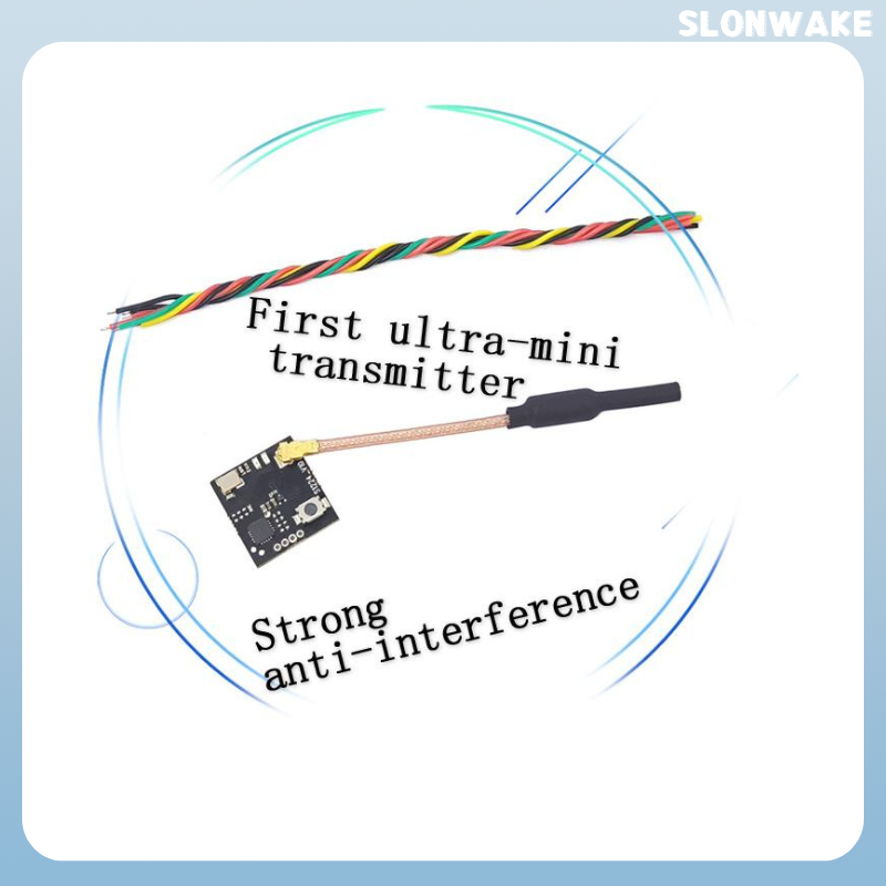 Mini 5.8G 40CH 25/100/250mW Ad - Drone Racing Transmitter recension och pris