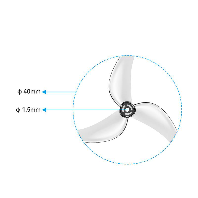 BETAFPV 12Pcs Gemfan 1611 3-Bl - Drone Racing Propeller recension och pris