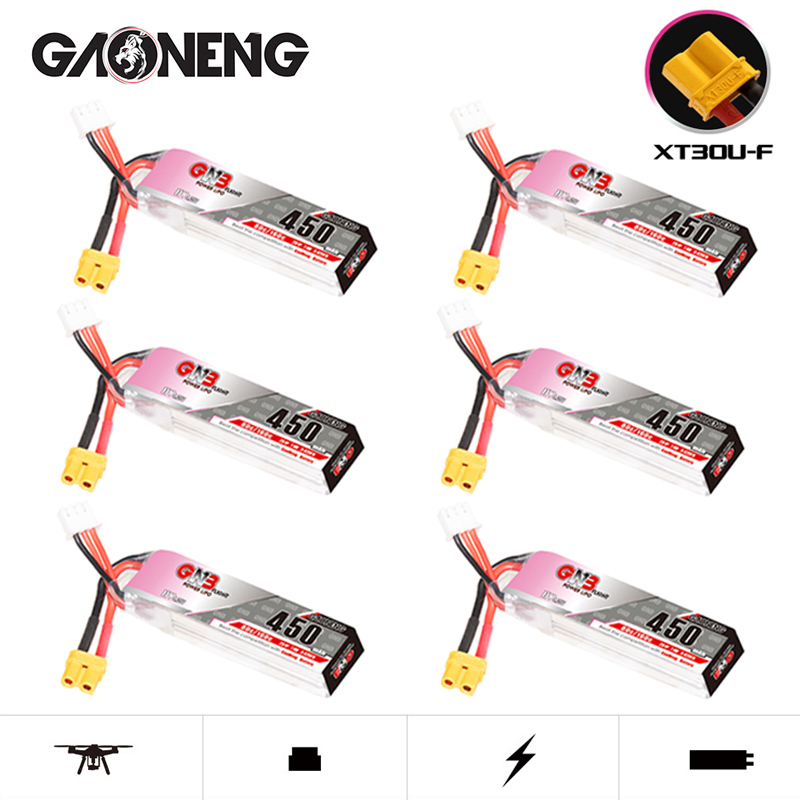 GNB LiPo Battery HV 2S 7.6V 45 - Drone Racing Battery recension och pris