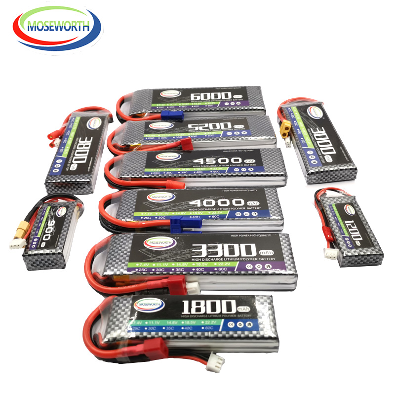 2S 7.4V 1300 1800 2200 3000 38 - Drone Racing Flag recension och pris