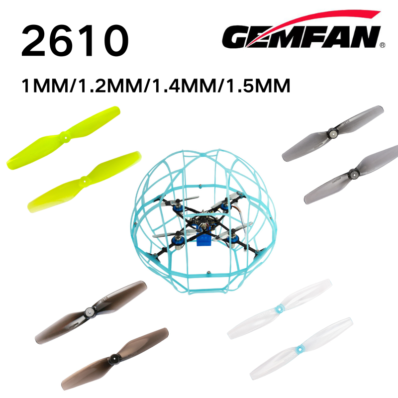 2610 Props Gemfan 2.6inch 2 Bl - Drone Racing Esc recension och pris