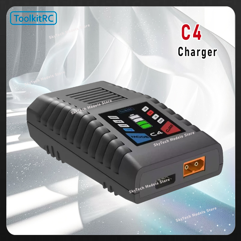 ToolkitRC C4 50W Simple Balanc - Drone Racing Charger recension och pris