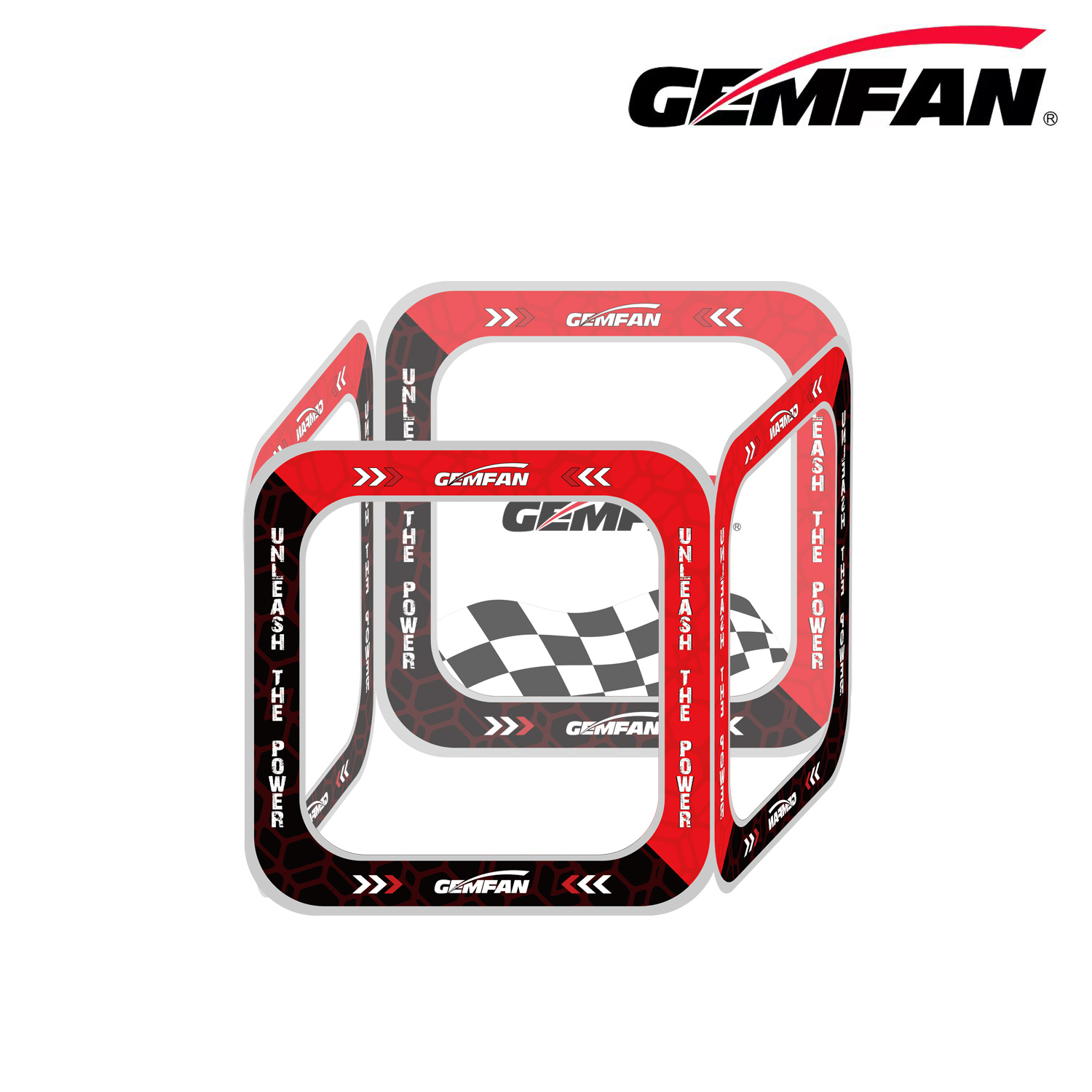 Gemfan AC-SM-6 FPV Racing Dron - Drone Racing Gate recension och pris