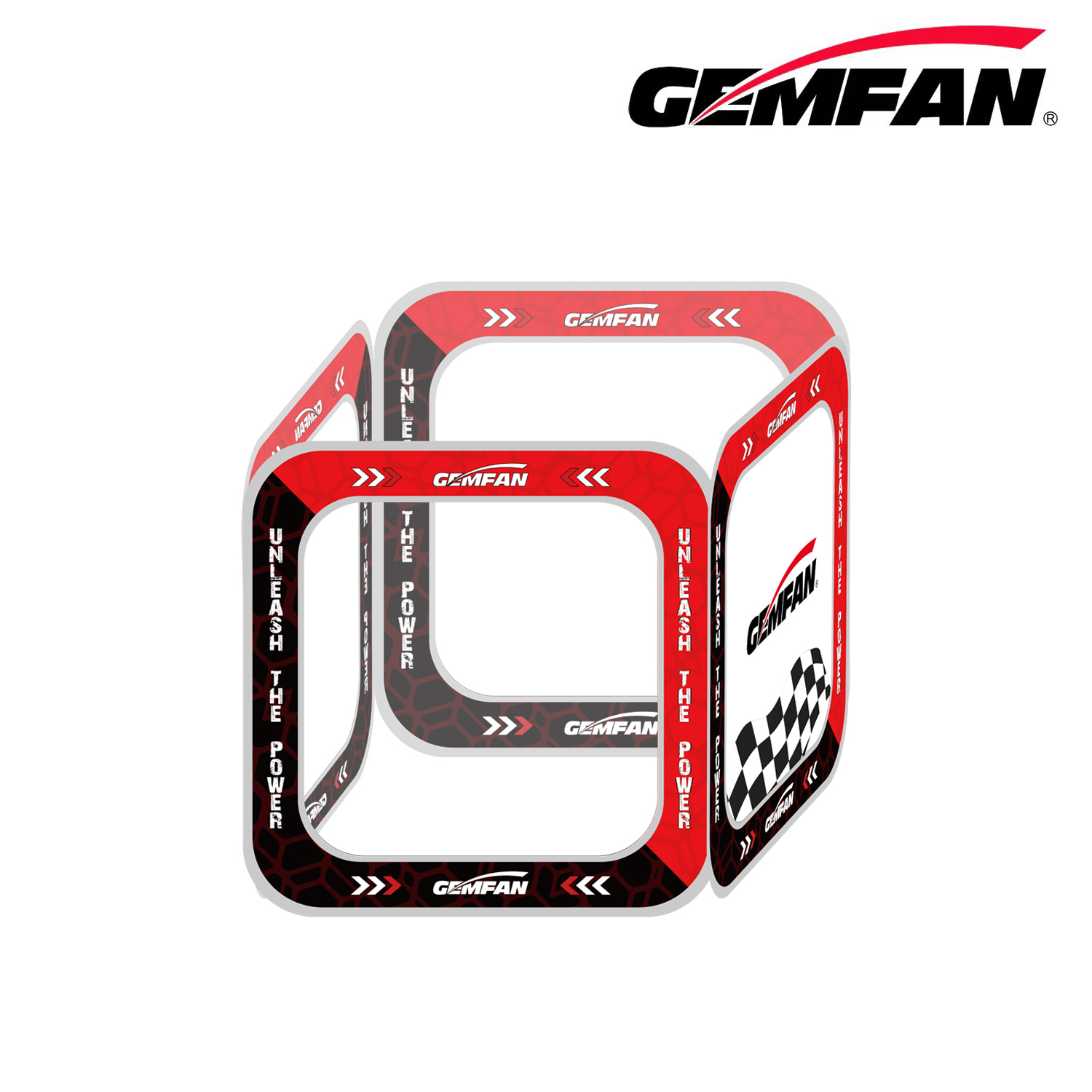 Gemfan AC-SM-6 FPV Racing Dron - Drone Racing Gate recension och pris