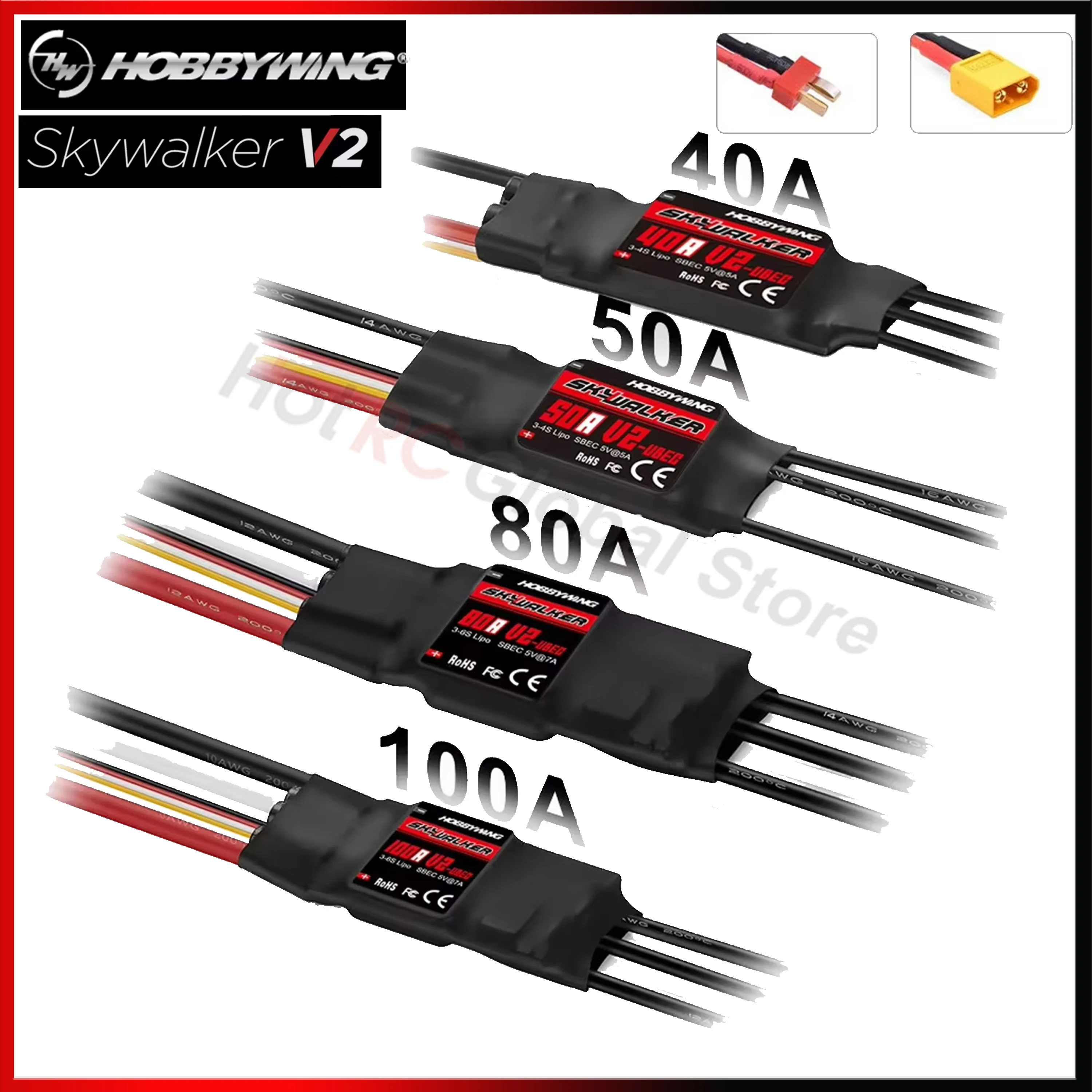 HOBBYWING Skywalker V2 Series  - Drone Racing Motor recension och pris