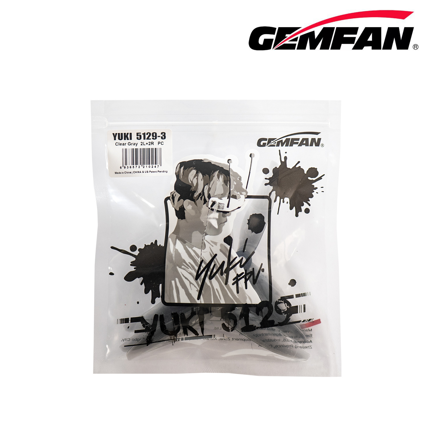 Gemfan 5129 5inch 3 Blade/tri- - Drone Racing Motor recension och pris