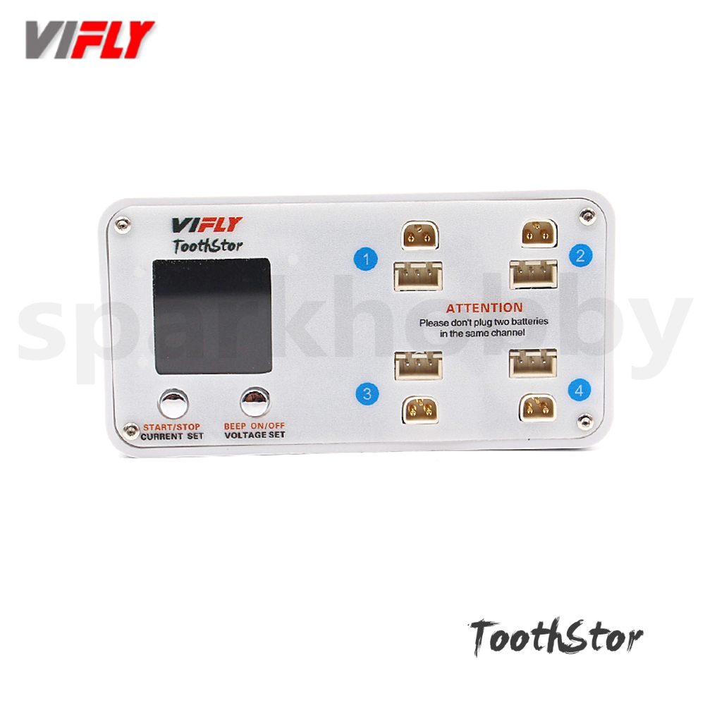 VIFLY ToothStor 4 Port 2S Bala - Drone Racing Charger recension och pris
