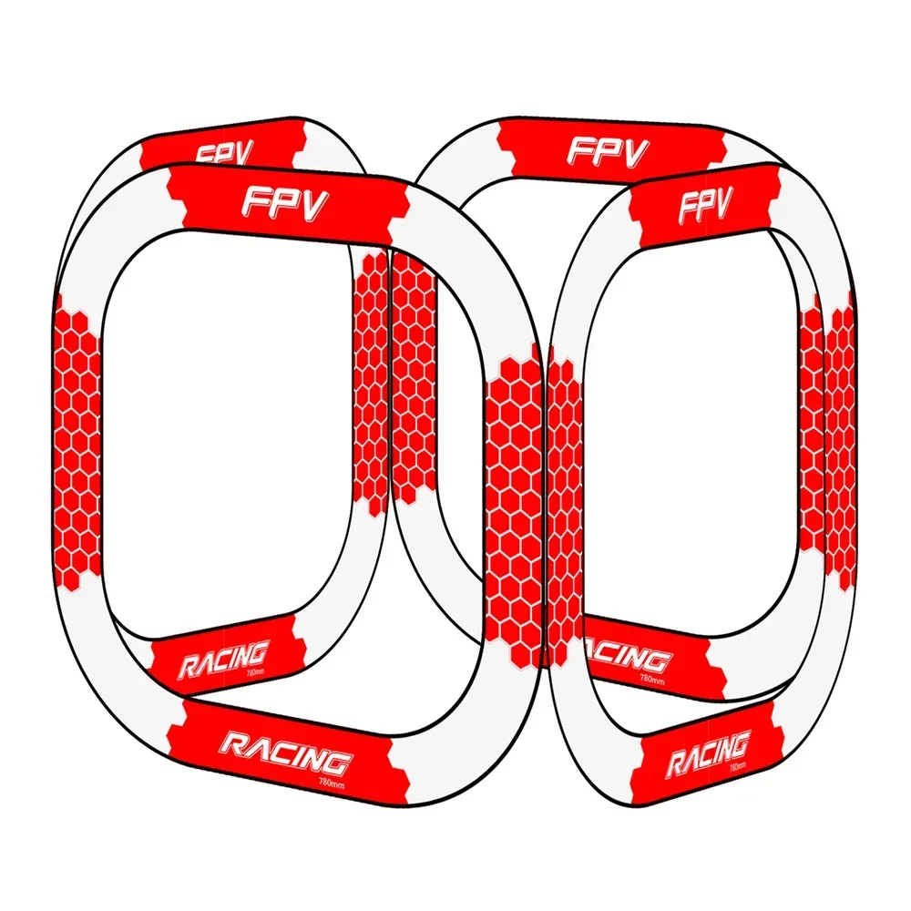 LDARC 780x780mm Pop-Up FPV Rac - Drone Racing Flag recension och pris